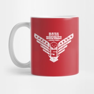 1974 - Baja Bruiser (Eagle Design - White on Red - Worn) Mug